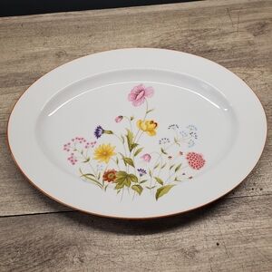 Stratford fine porcelain serving platters, Summer Melody